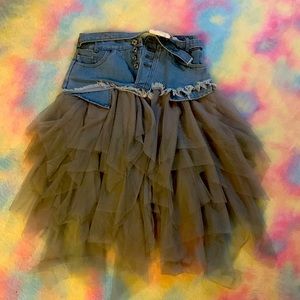 Jean Skirt